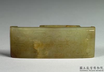 图片[3]-Jade Scabbard Slide, mid-Western Han to Eastern Han dynasty, 140 BCE-220 CE-China Archive